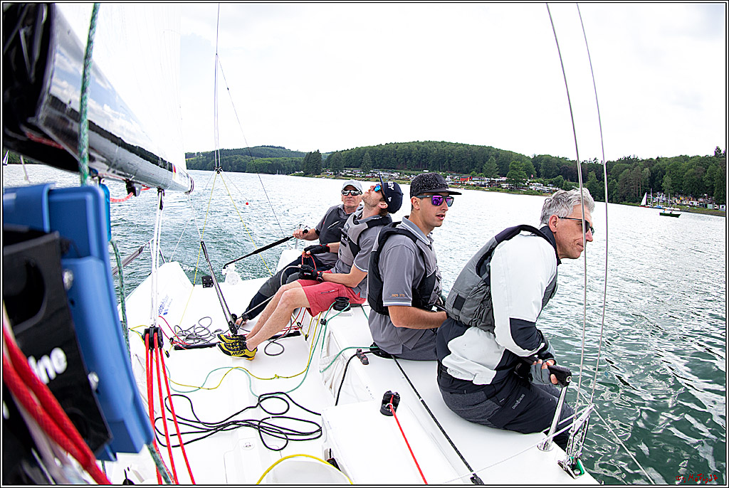 J70 - WOODLAND, 12.06.2021 Segelboot; Segeln; Woodland; Spinnaker; J70; Sorpesee; Sauerland